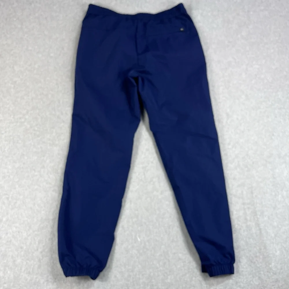 Banana Republic Jogger Pants Mens 32 Blue Elastic Cuffed Polyester Casual